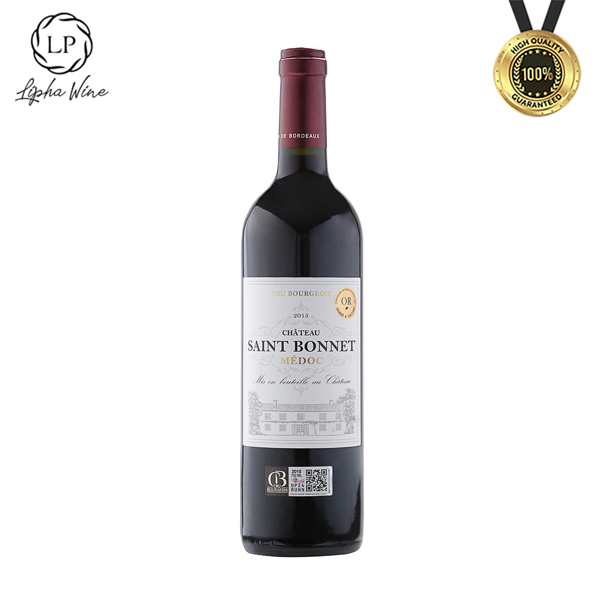 Rượu Vang Đỏ Pháp CHATEAU CAMPILLOT MEDOC 2015 Chính hãng nhập khẩu Rượu Vang Đỏ Pháp CHATEAU CAMPILLOT MEDOC 2015 Chính hãng nhập khẩu